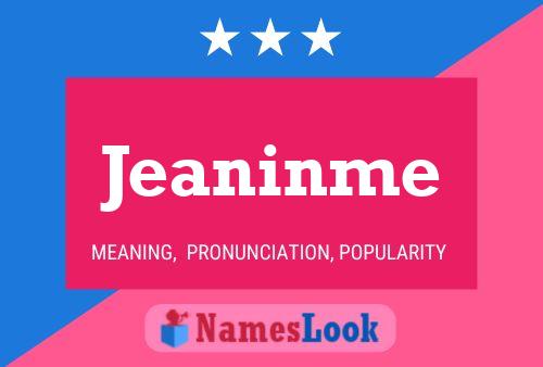 Jeaninme Naam Poster