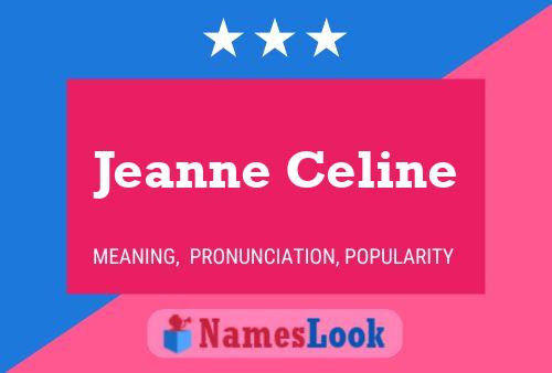 Jeanne Celine Naam Poster