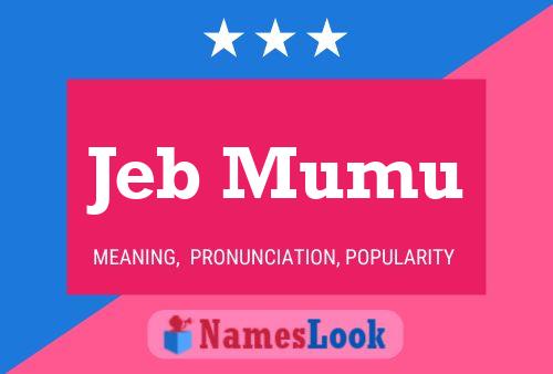 Jeb Mumu Naam Poster