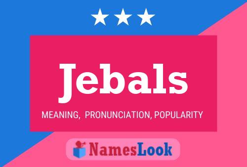 Jebals Naam Poster