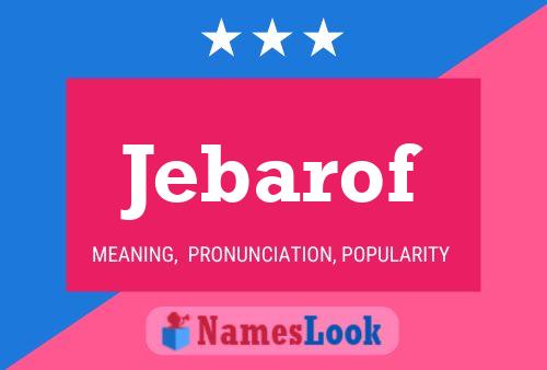 Jebarof Naam Poster