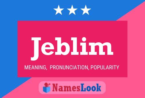 Jeblim Naam Poster