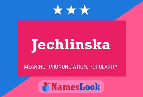 Jechlinska Naam Poster