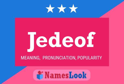 Jedeof Naam Poster