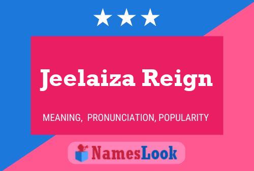 Jeelaiza Reign Naam Poster