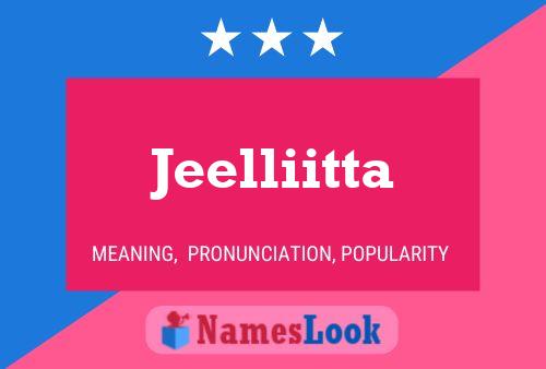 Jeelliitta Naam Poster