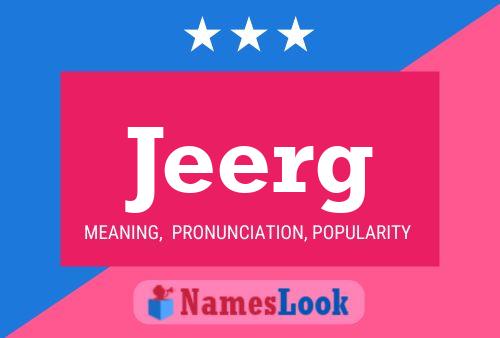 Jeerg Naam Poster