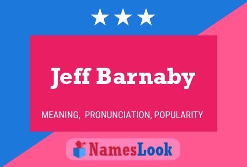 Jeff Barnaby Naam Poster