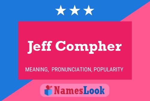 Jeff Compher Naam Poster