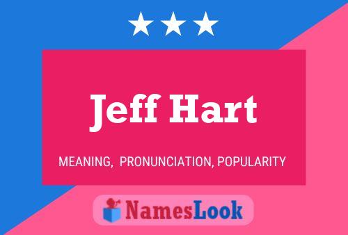 Jeff Hart Naam Poster