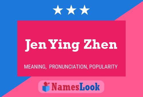 Jen Ying Zhen Naam Poster