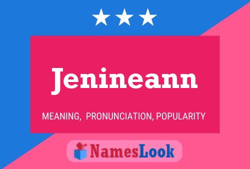 Jenineann Naam Poster