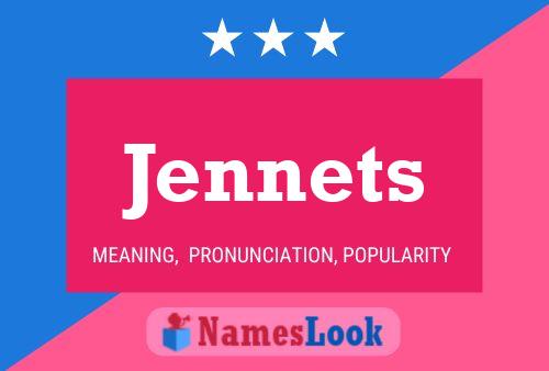 Jennets Naam Poster