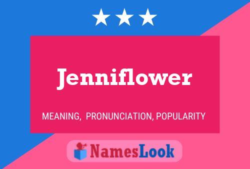 Jenniflower Naam Poster