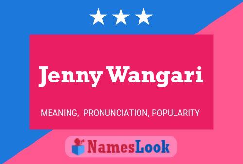 Jenny Wangari Naam Poster