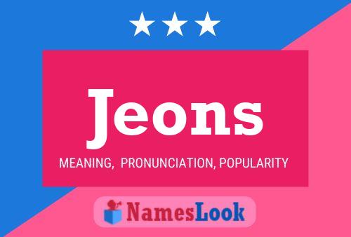 Jeons Naam Poster