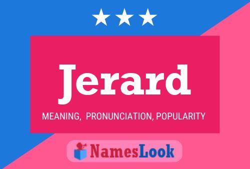 Jerard Naam Poster