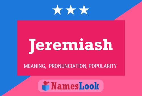 Jeremiash Naam Poster