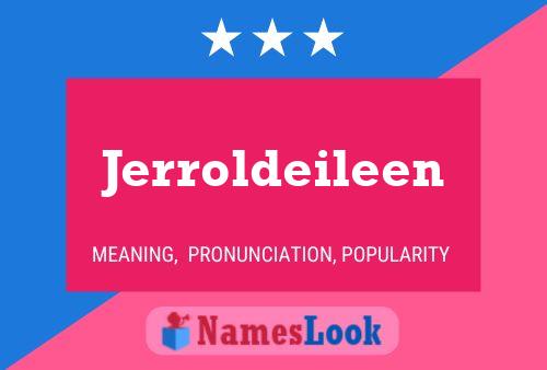 Jerroldeileen Naam Poster