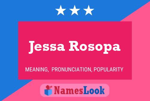 Jessa Rosopa Naam Poster