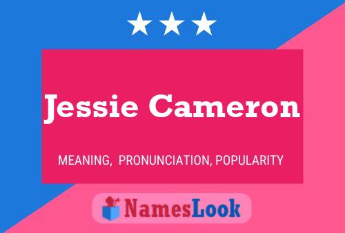 Jessie Cameron Naam Poster