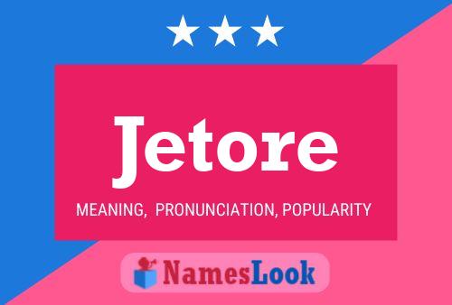 Jetore Naam Poster