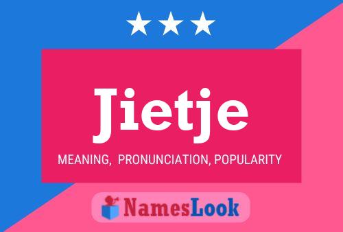 Jietje Naam Poster