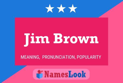 Jim Brown Naam Poster