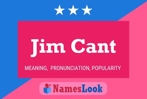 Jim Cant Naam Poster