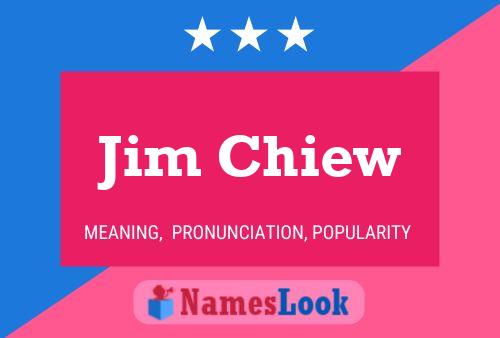 Jim Chiew Naam Poster