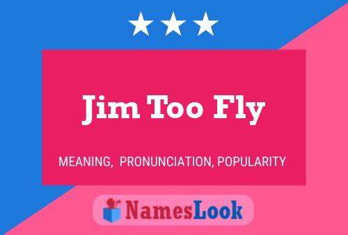 Jim Too Fly Naam Poster