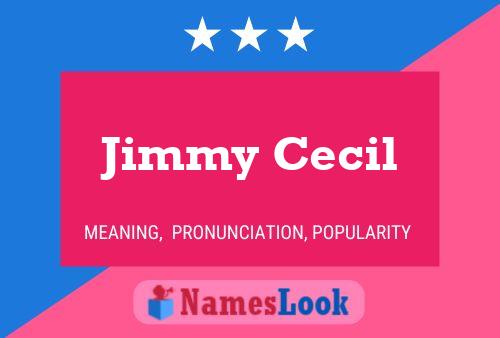 Jimmy Cecil Naam Poster