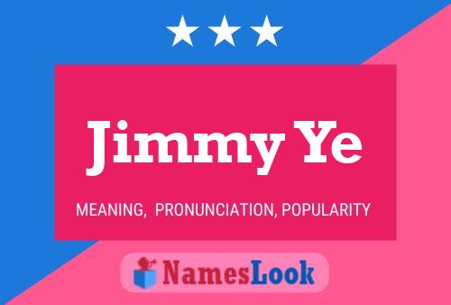 Jimmy Ye Naam Poster