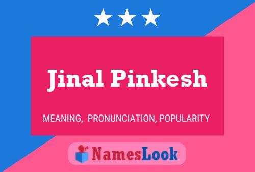 Jinal Pinkesh Naam Poster