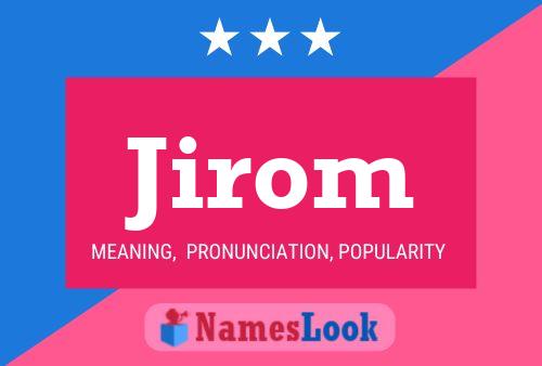 Jirom Naam Poster