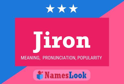 Jiron Naam Poster