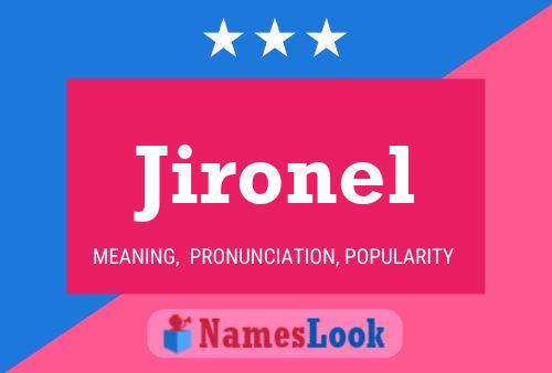 Jironel Naam Poster