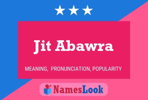 Jit Abawra Naam Poster