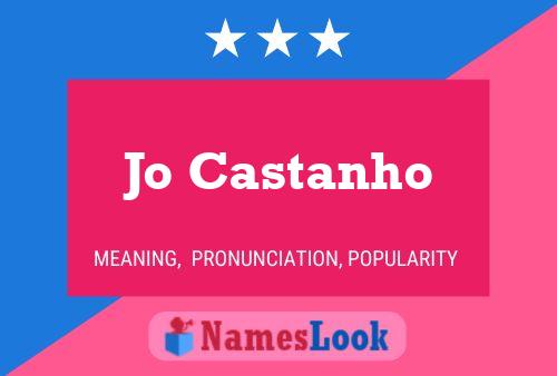 Jo Castanho Naam Poster