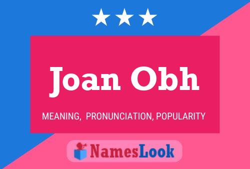 Joan Obh Naam Poster