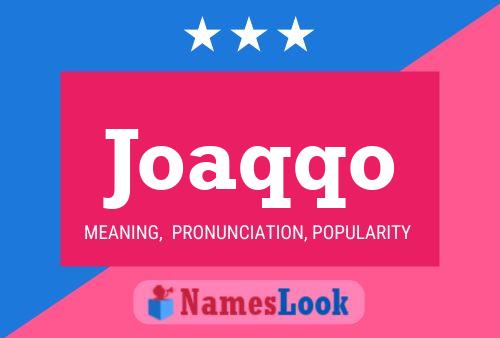 Joaqqo Naam Poster