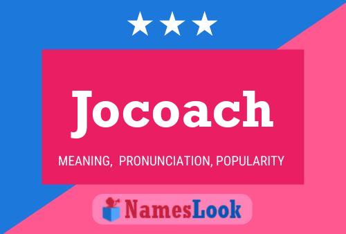 Jocoach Naam Poster