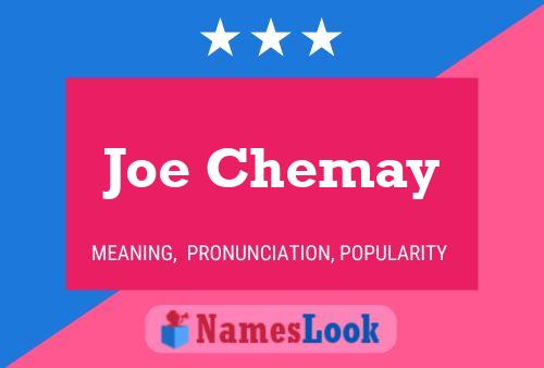 Joe Chemay Naam Poster