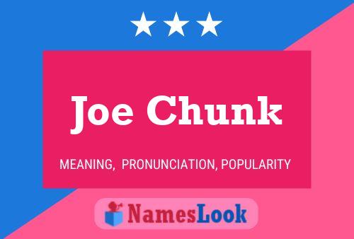 Joe Chunk Naam Poster