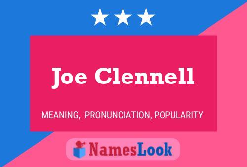 Joe Clennell Naam Poster