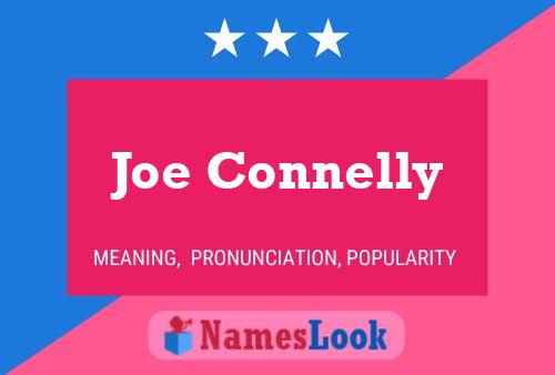 Joe Connelly Naam Poster