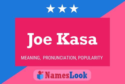 Joe Kasa Naam Poster