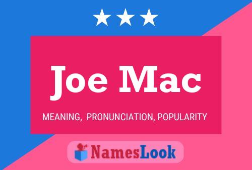 Joe Mac Naam Poster