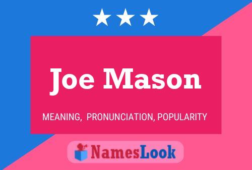 Joe Mason Naam Poster