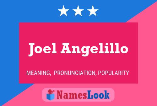 Joel Angelillo Naam Poster